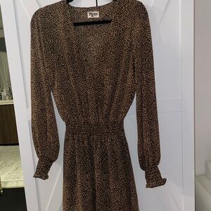 Show Me Your MuMu Leopard Print Dress